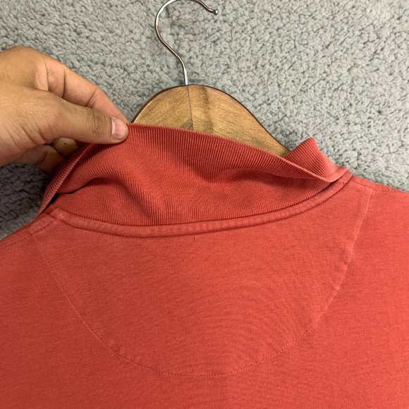 Casual Orange Polo Shirt Tasso Elba Golf Athletic Fit 2XL . Perfect Condition - Picture 11 of 12